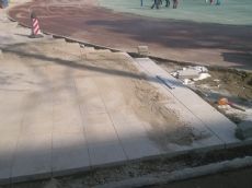 透水砖施工案例