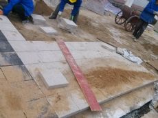 透水砖施工案例